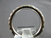 LARGE 1.38CT DIAMOND 18KT WHITE GOLD 3D 3/4TH ETERNITY WEDDING ANNIVERSARY RING