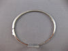 1.7CT DIAMOND 18K WHITE GOLD BAGUETTE CHANNEL SEMI ETERNITY CUFF BANGLE BRACELET
