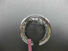 ESTATE WIDE .16CT DIAMOND 14KT WHITE GOLD DIAMOND BY THE YARD FLEXIBLE LOVE RING