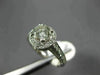 ESTATE LARGE 1.98CT DIAMOND 18KT WHITE GOLD 3D CLASSIC FILIGREE ENGAGEMENT RING