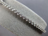 LONG 1.41CT DIAMOND AAA SAPPHIRE 18KT WHITE GOLD PEAR SHAPE HALO TENNIS BRACELET
