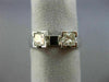 .65CT PRINCESS DIAMOND 14K WHITE GOLD 3D 3 STONE SEMI MOUNT ENGAGEMENT RING 1575