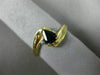.52CT DIAMOND & AAA SAPPHIRE 14K YELLOW GOLD PEAR SHAPE INFINITY PROMISE RING