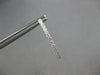 ESTATE 1.02CT DIAMOND 18K WHITE GOLD 3D CLASSIC INSIDE OUT HOOP HANGING EARRINGS