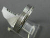 ESTATE 14KT WHITE GOLD 3D FILIGREE MILGRAIN WEDDING ANNIVERSARY LOVE RING #1059