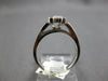 ESTATE .25CT DIAMOND 14KT WHITE GOLD PRINCESS INVISIBLE SQUARE ENGANGEMENT RING