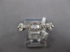 ESTATE .31CT DIAMOND 18KT WHITE GOLD CLASSIC OPEN LINK SQUARE LOVE KNOT FUN RING