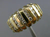ESTATE WIDE 1.05CT DIAMOND 14K YELLOW GOLD CHANNEL WEDDING ANNIVERSARY RING 5750