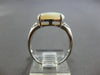 ESTATE 2.22CT DIAMOND & AAA OPAL PLATINUM 3D OVAL & ROUND ENGAGEMENT RING #28207