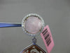 ESTATE LARGE 2.20CT DIAMOND & AVENTURINE 14K WHITE & ROSE GOLD FILIGREE EARRINGS