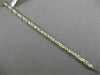ESTATE WIDE 1.26CT DIAMOND 14K 2 TONE GOLD X LOVE CHANNEL TENNIS BRACELET #17423