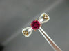 1.11CT WHITE CHOCOLATE FANCY DIAMOND & TOURMALINE 14K WHITE GOLD ENGAGEMENT RING