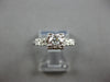 ANTIQUE .57CT OLD MINE DIAMOND PLATINIM FISHTAIL 5 STONE ENGAGEMENT RING #28024