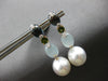 7.29CT DIAMOND & AAA MULTI GEM & AAA SOUTH SEA PEARL 18KT ROSE GOLD FUN EARRINGS