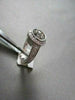 ESTATE .50CT DIAMOND 14KT WHITE GOLD FILIGREE BEZEL ENGAGEMENT RING G/VS