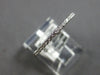 ESTATE .18CT DIAMOND 18KT WHITE GOLD 3D 1.5MM ROUND WEDDING ANNIVERSARY RING