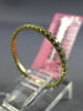 ESTATE .43CT DIAMOND 18KT YELLOW GOLD CLASSIC ETERNITY WEDDING ANNIVERSARY RING