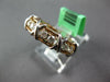 1.04CT DIAMOND 18KT WHITE & ROSE GOLD 3D MULTI X ETERNITY ANNIVERSARY LOVE RING