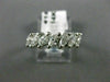 ESTATE 1.12CT MARQUISE DIAMOND 14K WHITE GOLD 3D WEDDING ANNIVERSARY RING 18147