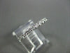 ANTIQUE .51CT ROUND DIAMOND 14K WHITE GOLD ETERNITY RING 2mm BEAUTIFUL! #21704