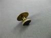 ANTIQUE LARGE MORTIMER RICKS AAA ONYX PLATINUM OCTAGON SHIRT STUD CUFFLINK SET