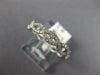 .36CT DIAMOND 18KT WHITE GOLD 3D INFINITY ETOILE SEMI ETERNITY ANNIVERSARY RING