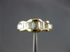 WIDE 1.20CT DIAMOND 14KT YELLOW GOLD 3D BAGUETTE CHANNEL ANNIVERSARY RING #27135