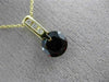 ESTATE 1.48CT DIAMOND & AAA GARNET 14KT YELLOW GOLD ROUND ETOILE PENDANT #22985