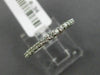 ESTATE .34CT DIAMOND 14KT WHITE GOLD 3D SEMI ETERNITY WEDDING ANNIVERSARY RING