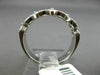 ESTATE .30CT DIAMOND 14K WHITE GOLD 3D FLOWER MILGRAIN FILIGREE ANNIVERSARY RING