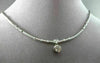 ESTATE .70CT DIAMOND 14KT W GOLD SOLITAIRE DROP ETOILE BY THE YARD NECKLACE #201