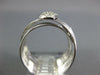 ESTATE .19CT DIAMOND 18KT WHITE GOLD MULTI ROW CRISS CROSS SQUARE PAVE FUN RING