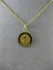 ESTATE 14KT YELLOW GOLD 3D STARBURST CROSS RELIGIOUS CONFIRMATION PENDANT #24994