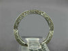 .60CT DIAMOND 18K WHITE GOLD FILIGREE MILGRAIN ETERNITY WEDDING ANNIVERSARY RING