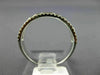 ESTATE .26CT DIAMOND 14KT WHITE & ROSE GOLD ROPE SEMI ETERNITY ANNIVERSARY RING