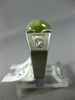 ESTATE LARGE 4.25CT DIAMOND & AAA CAT'S EYE PLATINUM 3D MATTE & SHINY MENS RING