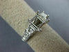 14KT WHITE GOLD SEMI MOUNT ENGAGEMENT RING. 3D LUCIDA PAST PRESENT FUTURE DESIGN