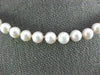 ESTATE 5mm AAA SOUTH SEA PEARL 14KT WHITE GOLD CLASSIC FILIGREE NECKLACE #22695