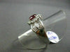 ANTIQUE 1.96CT DIAMOND & AAA RUBY PLATINUM FLOWER DESIGN ENGAGEMENT RING AMAZING