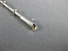 ANTIQUE 1.55CT DIAMOND 14KT WHITE GOLD BEZEL LINK TENNIS BRACELET 7.25 INCH #116