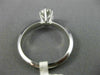 ESTATE EGL .80CT DIAMOND PLATINUM SOLITAIRE 6 PRONG ENGAGEMENT RING E SI1 #1905