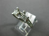 ESTATE .57CT DIAMOND 14K WHITE GOLD 3D FILIGREE SEMI MOUNT ENGAGEMENT RING #1572