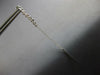 ESTATE .34CT DIAMOND 14KT WHITE GOLD BEZEL CHANDELIER BAR FUN HANGING EARRINGS