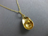 ESTATE ORANGE & BLUE ENAMEL 14K YELLOW GOLD BASEBALL CAP CHARM PENDANT 25226