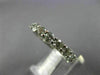 ESTATE 2.47CT ROUND DIAMOND 14KT WHITE GOLD 3D ETERNITY WEDDING ANNIVERSARY RING