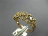 1.0CT DIAMOND 14KT ROSE GOLD 3D CIRCLE OF LIFE ETOILE LOVE KNOT ANNIVERSARY RING