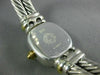 LARGE DAVID YURMAN 18K YELLOW GOLD & 925 STERLING SILVER MABE PEARL WATCH #26600