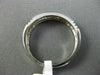 ESTATE WIDE .25CT DIAMOND 14KT WHITE GOLD 7 STONE WEDDING ANNIVERSARY RING #1198