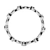 .33CT DIAMOND 18K WHITE GOLD ROUND & MARQUISE FILIGREE ETERNITY ANNIVERSARY RING