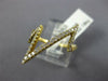 ESTATE WIDE .43CT DIAMOND 18KT YELLOW GOLD 3D CLASSIC ZIG ZAG FUN RING